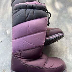 Must Go! L.L. Bean Kids - Purple & Grey Winter Boots
